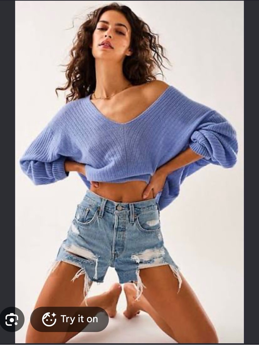 Free People Elias Cashmere Sweater